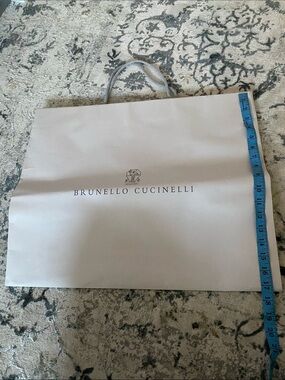 Brunello Cucinelli shopping Bag size 21/17.4